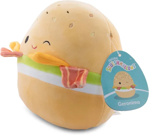 Miniatura 2 de Squishmallows Desayuno Squad - Muñeca de peluche de 8 pulgadas, nuevo 2023 - Geronimo Bagel