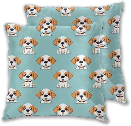 Miniatura 23 de Juego de 2 fundas de almohada cuadradas de Acción de Gracias, hojas de arce otoñales, fundas protectoras para sofá con cremallera oculta, 16 x 16
