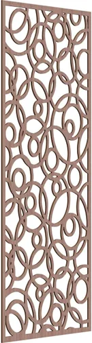 Miniatura 192 de Latrobe Paneles de pared decorativos de madera con calado, 9 3/8 pulgadas de ancho x 24 3/8 pulgadas de alto x 3/8 de alto, roble rojo rojo (Red Oak)