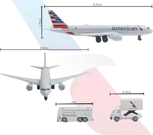 Miniatura 31 de Delta Airlines - Juego de 12 piezas (el color del contenido puede variar)