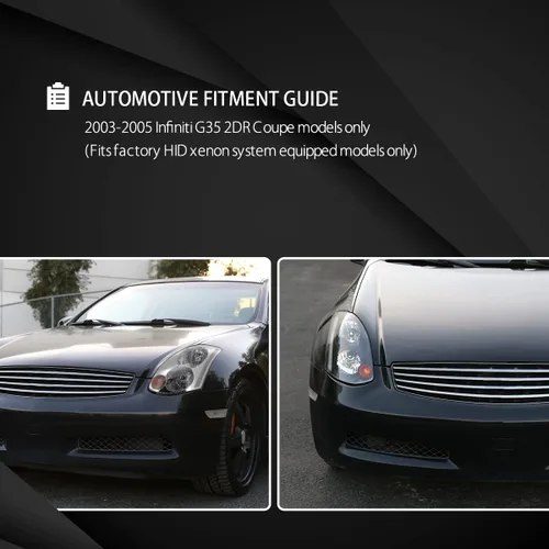 Miniatura 5 de Autozensation Compatible con Infinit G35 2DR Coupé 2003-2005