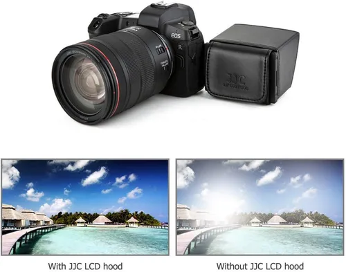Miniatura 5 de JJC Cámara 3 "LCD pantalla para Sony ZV-E10 II ZV-1F ZV-1 II ZV-E1 A7IV A7CR A7C II A7S III Canon PowerShot V1 EOS M50 Mark II R3 R5 R6 Mark II R10