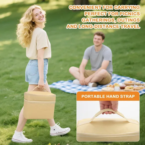 Miniatura 5 de Funda para batidora de mano para ayuda de cocina, bolsa de almacenamiento de accesorios para licuadora de inmersión, bolsa de transporte de mano