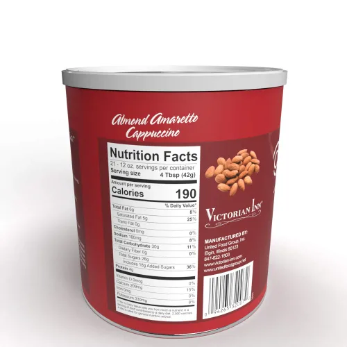 Miniatura 3 de Victorian Inn Instant Cappuccino – Sabor almendra Amaretto – Mezcla de café cremosa y deliciosa – Gran caliente, frío o mezclado – Ideal con crema