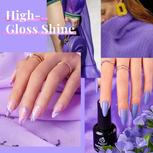 Miniatura 129 de Beetles - Esmalte de uñas de gel marrón – 0.5 onzas líquidas de esmalte de gel marrón oscuro, lámpara LED UV para uñas, regalo de manicura para I
