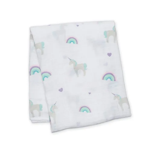 Miniatura 12 de Lulujo Manta para bebé, unisex, suave, 100% muselina de algodón, manta de recepción neutra para niñas y niños, 47 x 47 pulgadas, África