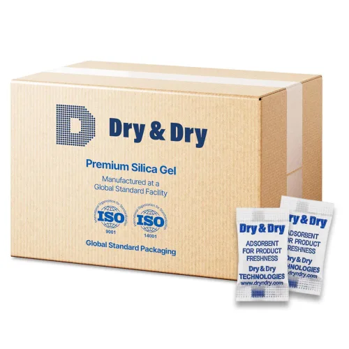 Miniatura 13 de Dry & Dry 0.02 oz [50 paquetes] Paquetes de gel de sílice seguros para alimentos y farmacéuticos desecantes - Paquetes de gel de sílice Tyvek®