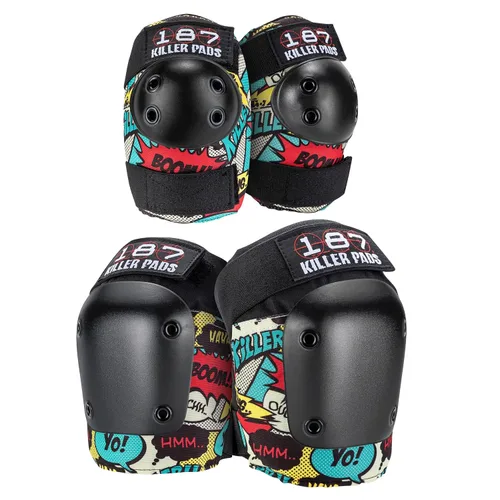 Miniatura 8 de 187 Killer Pads Paquete combinado de rodilleras, coderas, negro, XS