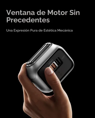 Miniatura 4 de Laifen P3 Pro - Afeitadora eléctrica de 3 cuchillas, motores lineales duales de alta velocidad, 12,000 cortes/minuto, tiempo de funcionamiento