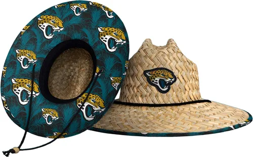 Miniatura 114 de FOCO - Sombrero de paja con logotipo de equipo universitario de NCAA y estampado floral para hombre TEAM LOGO