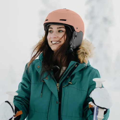 Miniatura 7 de Retrospec Zephyr - Casco de esquí – Casco de snowboard para adultos y jóvenes con ajuste ajustable, 9 rejillas de ventilación transpirables, rosa