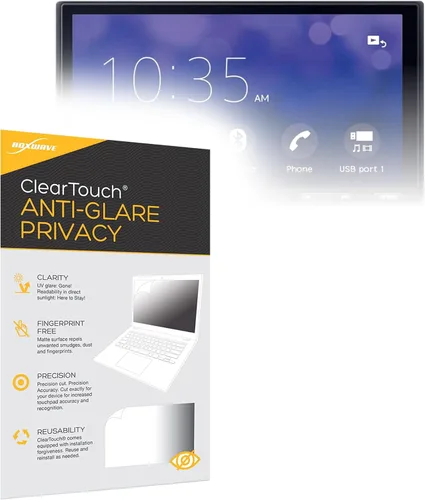 BoxWave Protector de pantalla compatible con Sony XAV-AX5500 – ClearTouch Anti-Glare Privacy (paquete de 2), protector de pantalla de privacidad