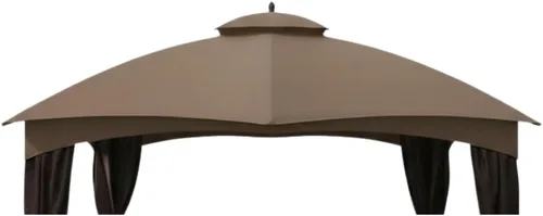 Miniatura 12 de Garden Winds Cubierta superior reforzada RipLock 350 de repuesto compatible con Allen Roth modelos de cenador de 10 x 12 pies GF-12S004B, Verde