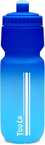 Miniatura 14 de Botella de agua para bicicleta, botella de agua exprimible para ciclismo, a prueba de fugas, sin BPA, con escala de capacidad con tapa superior