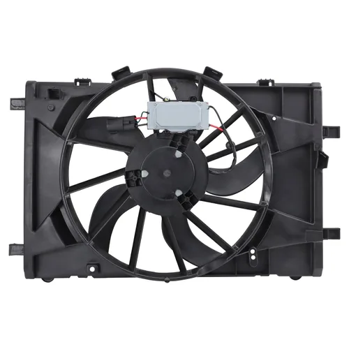 Miniatura 147 de TRQ Conjunto de ventilador de refrigeración del radiador CH3115205 compatible con Jeep Renegade 2019-2021