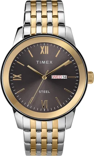 Miniatura 4 de Timex Reloj de vestir Day-Date de 1.614 in para hombre