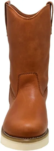 Miniatura 2 de Golden Fox Botas de Trabajo de 12" Tipo Pull On Wellington de Cuña con Suela Exterior Ligera para Construcción, Agricultura y Ganadería Marrón
