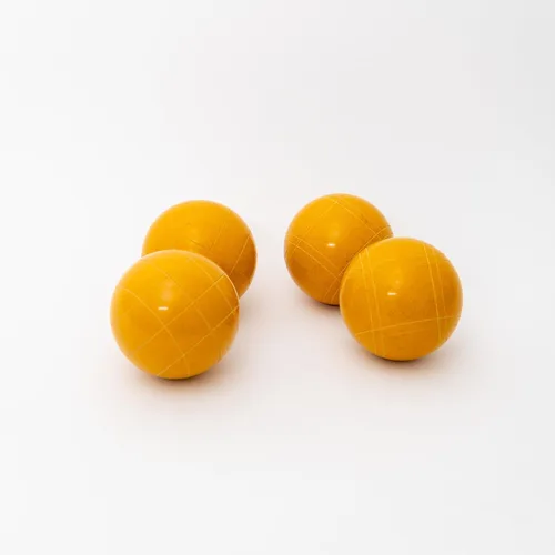BuyBocceBalls Listado - Hecho en Estados Unidos, juego de 4 bolas de bochas oficial de calidad premium, tamaño y peso regulados, 35.20 oz (2 libras