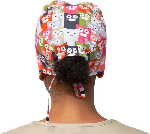 Miniatura 78 de Print Scrub Caps - Sombrero perfecto para enfermeras, médicos y EMTs..