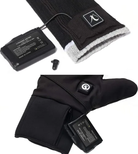 Miniatura 3 de Sun Will Baterías recargables de polímero de litio de 7.4 V 3000 mAh para guantes calentados, calcetines, sombreros, pasamontañas, máscara de esquí
