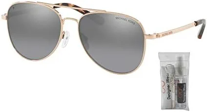 Miniatura 2 de Michael Kors MK1045 SAN DIEGO Aviator Sunglasses For Women BUNDLE With Designer iWear Complimentary Eyewear Kit