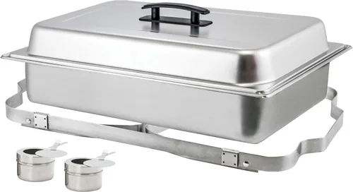 Miniatura 2 de Winco Chafer Clásico con Soporte Plegable, 8 Cuartos