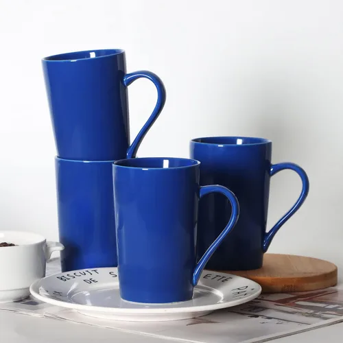 Miniatura 6 de M099 - Tazas de café de 12 onzas para fiesta de oficina, novedad de mármol para amigos, mujeres, hombres, hermanas y compañeros de trabajo, juego
