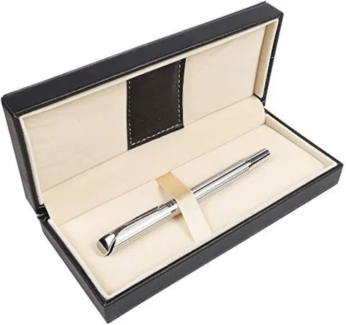Miniatura 8 de Pemmeed Bolígrafo de Bola de Tinta Líquida para Mujeres Caja de Lujo Bolígrafo de Gel Tinta Negra Bolígrafo Elegante Recargable para Oficina