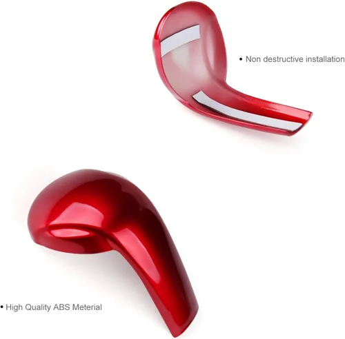 Miniatura 7 de Compatible con Mazda CX-5 CX-9 CX-3 6 3 Accesorios Cubierta de la perilla de la palanca de cambios del coche, tapa de ajuste de panel de engranajes