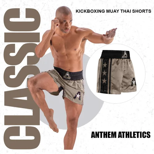 Miniatura 26 de Anthem Athletics Pantalones cortos de Muay Thai para hombre, pantalones cortos de Muay Thai para mujer - Kickboxing Short Boxing Trunks 5050 Classic