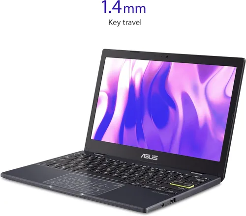 Miniatura 2 de ASUS Notebook E210 11.6” Ultra Thin, Procesador Intel Celeron N4020, 4GB de RAM, 64GB de almacenamiento eMMC, Windows 10 Home en Modo S con un año