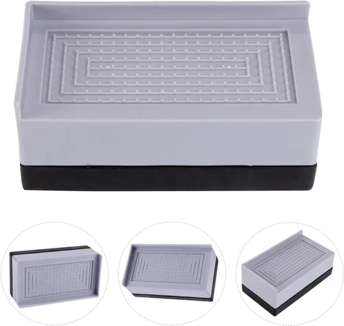 Miniatura 9 de Uonlytech Almohadillas de elevación de muebles, botines para muebles, patas de silla, parte inferior de silla, protector de piso, protectores