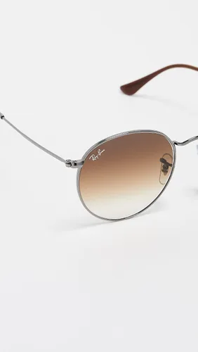 Miniatura 6 de Ray-Ban - Lentes de sol de metal Rb3447n, redondos, con lentes planas
