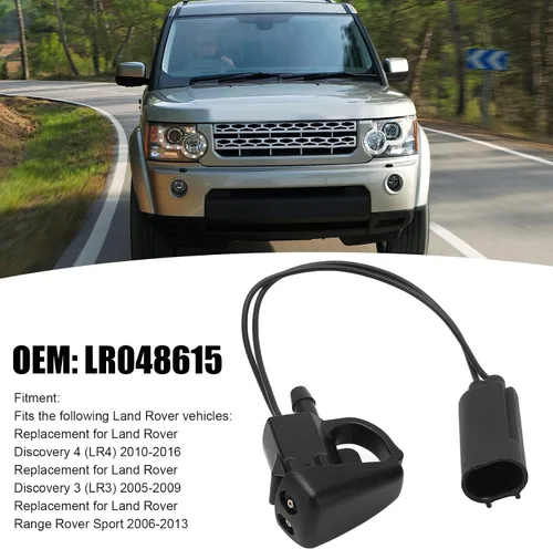 Miniatura 3 de Boquillas para limpiaparabrisas delantero, boquillas para limpiaparabrisas de repuesto LR048615 para Land Rover Discovery 3 4 LR3 LR4