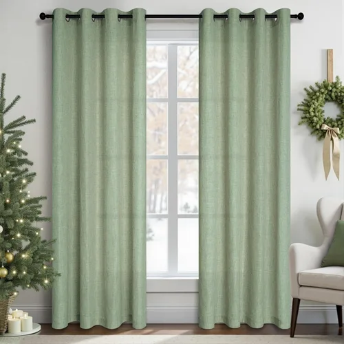 Miniatura 41 de Pitalk Cortinas de dormitorio azul oscuro de 72 pulgadas de largo con ojales, decoración náutica costera masculina, decoración náutica, Azul marino