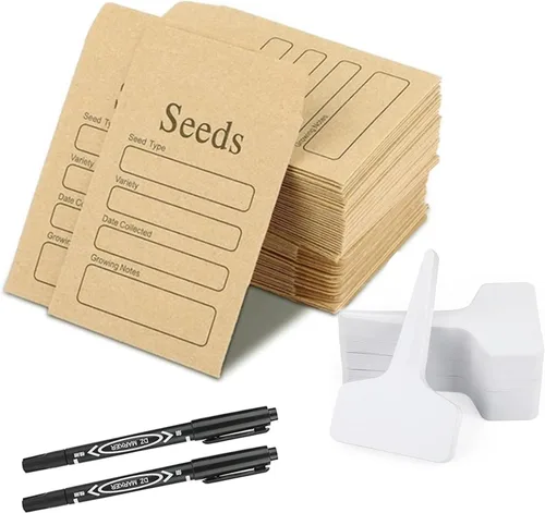 Miniatura 9 de Caja de ahorro de semillas, contenedor de semillas de metal, caja organizadora de almacenamiento de semillas, contenedor de paquetes de semillas