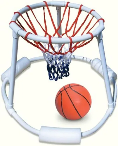 Miniatura 8 de Tablero de baloncesto, cesta Cool Jam Pro, Blanco Juego de baloncesto junto a la piscina (Premium)