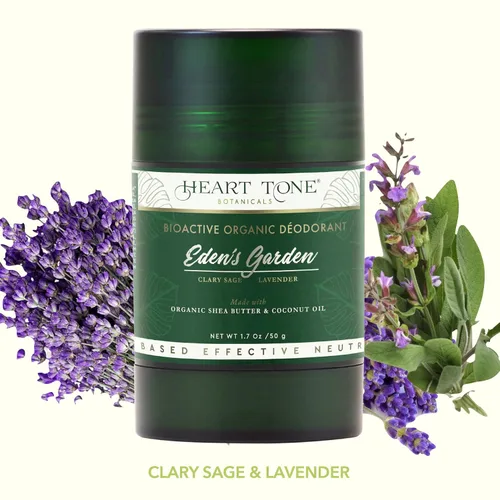 Miniatura 6 de Desodorante natural Bioactivo Sin aluminio y bicarbonato de sodio Protección 24 horas Hombres y mujeres Aroma de jardín Eden's - salvia