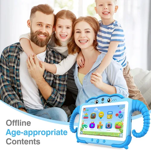Miniatura 3 de Tableta infantil de 7 pulgadas para niños de 3 a 7 años, tableta para niños pequeños con juegos educativos, tabletas de 32 GB para niños