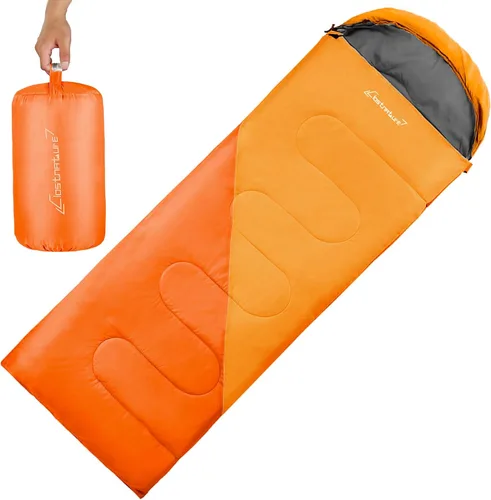 Miniatura 9 de Clostnature - Saco de dormir para adultos y niños - Saco de dormir ligero para camping para niñas, niños, jóvenes, saco de dormir ultraligero