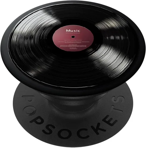 Miniatura 8 de Red Vinyl Record Player Vinyl Collector Retro Music Lover PopSockets PopWallet for MagSafe