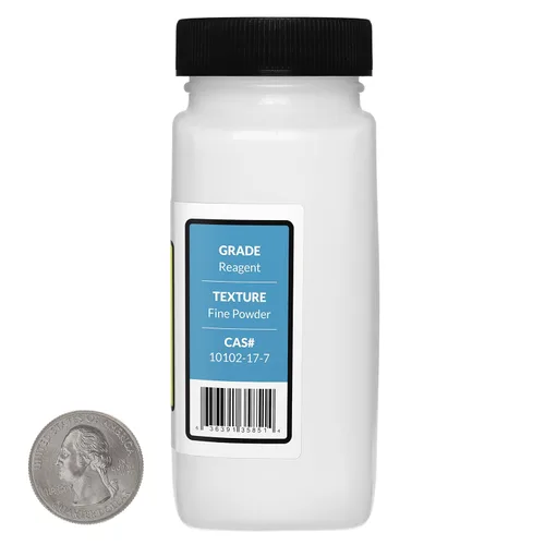 Miniatura 2 de Tiosulfato de sodio pentahidrato [Na2S3O3.5H2O] 99% grado AR polvo 8 onzas en dos botellas