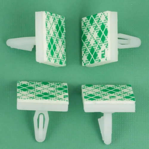 Miniatura 3 de 50pcs PCB Adhesivo Separador de Nylon Plástico Adhesivo Aislamiento Adhesivo PCB Espaciador Ø 0.118 in HC-5 Soporte Altura 0.189 in