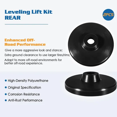 Miniatura 3 de Yoursme KJ09192 Kit de elevación trasera de 3/4 pulgadas para Jeep Gladiator JT 2020 Kit de elevación trasera de suspensión de 0.75 pulgadas, 2
