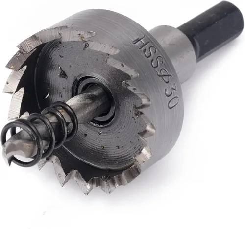 Miniatura 4 de Cortador de carburo de fresado de 5 piezas de cabezal de carburo de 0.630-1.181 in, juego de sierra de taladro HSS de 0.630-1.181 in, abridor