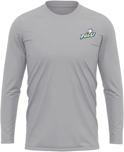 Miniatura 36 de Camisa deportiva de manga larga oficial de la NCAA Collegiate para hombre, con logotipo en el pecho izquierdo, colección Athletic Heather