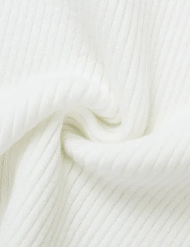 Miniatura 5 de ZESICA Camiseta de manga corta con cuello redondo y punto acanalado para mujer, ajustada, camiseta básica de verano 2023 de color sólido