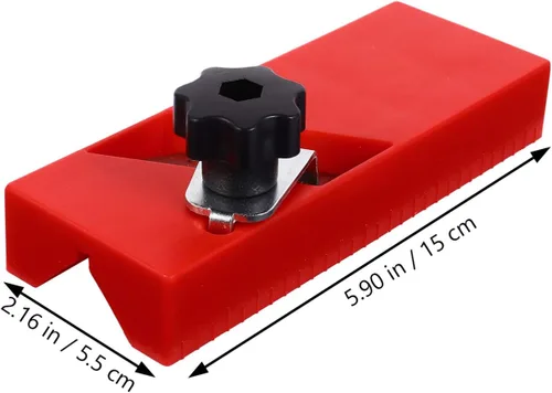 Miniatura 5 de DOITOOL Cepilladora de madera manual compacta, herramienta de mano de 45 grados para proyectos de carpintería de bricolaje, cepilladora de plástico