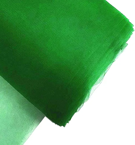 Valentina Textile Inc, Perno de tul de tela de 54" por 40 yardas (120 pies) para bodas y decoración (40 yardas, verde manzana)