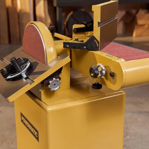 Miniatura 14 de Powermatic Lijadora de banda de 6" x 48" y disco de 12", 2 HP, 230/460V 3Ph (31A)